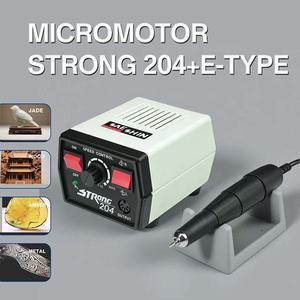 Micromotore da Laboratorio Odontotecnico 35000rpm Potente 204 Lucidatrice per Protesi Dentarie Manipolo 102L Trapano per Unghie - Product Image 3