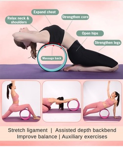 Rodillo <span class=keywords><strong>de</strong></span> Pilates <span class=keywords><strong>de</strong></span> Alta Densidad <span class=keywords><strong>para</strong></span> Mejorar <span class=keywords><strong>la</strong></span> Postura, Alivio del Dolor <span class=keywords><strong>de</strong></span> <span class=keywords><strong>Espalda</strong></span>, Antideslizante, Cómodo y Duradero, Rueda <span class=keywords><strong>de</strong></span> <span class=keywords><strong>Yoga</strong></span> - Product Image 5