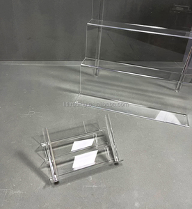 Lớn hơn 4 tầng rõ ràng <span class=keywords><strong>plexiglass</strong></span> hiển thị mỹ phẩm trang điểm colour vỏ Nail hiển thị đứng lắp ráp Acrylic bước hiển thị đứng - Product Image 5