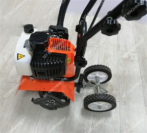 2 Stroke Rotary Mini Tiller <b>Cultivator</b> 52CC Gasoline Tiller <b>Cultivators</b> Power Agriculture Farming Mini Rotary Tiller - Product Image 3