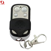 Télécommande de porte de garage 4 boutons étanche en métal noir série Little Beck 433 MHz de qualité supérieure