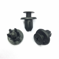 Clips de fixation à vis pour pare-chocs de voiture, en nylon noir, système d'expansion, 10 mm, pour garnitures de pare-chocs et panneaux de calandre, fixation facile et sécurisée