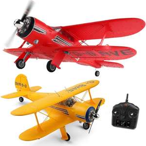 Wltoys A300 biplano 3D 6G EPP schiuma giroscopio 2.4G Led RTF elettrico telecomando RC aliante con motore Brushless - Product Image 5