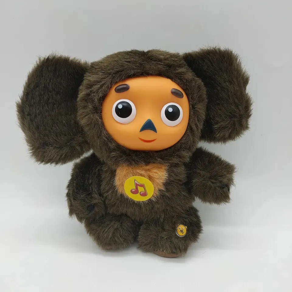 New Arrival Musical Cheburashka Mascot Cheburashka Monkey Plush