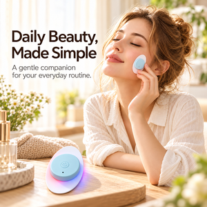 <b>LED</b> Facial Massager Beauty Device Skin Care Tool Portableb <b>Blue</b> <b>Light</b> Big Acne Patches for Daily Skin Care - Product Image 1