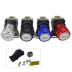 Vanne de contrôle de suralimentation Poyracing avec manomètre manuel 1-150 PSI en alliage d'aluminium pour mise à niveau et rétrofit - Product Image 2