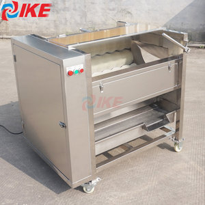 Máy gọt vỏ củ cải thương mại IKE, máy rửa và gọt vỏ cà rốt, gừng - Product Image 5