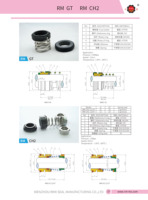 Vente en gros d'usine - Joint mécanique de type CH2 pour pompe à eau - Joint mécanique pour pompe Grundfos