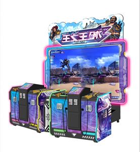 เครื่องเกมยิงปืน VR สำหรับ 4 ผู้เล่น แบบหยอดเหรียญ โครงสร้างโลหะ รับประกัน 1 ปี สำหรับสวนสนุก - Product Image 2