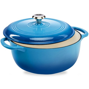 Casserole en fonte émaillée de haute qualité pour induction, <span class=keywords><strong>gaz</strong></span>, électrique et tous types de cuisinières - Product Image 3