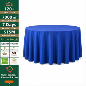 Nappe ronde en tissu scuba pour hôtel, banquet, conférence, événement, location en gros - Product Image 2