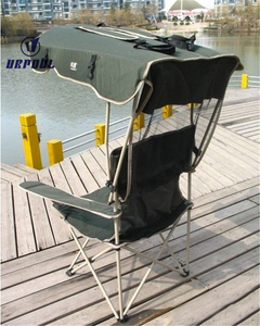 Silla de pesca portátil con sombrilla, silla plegable <span class=keywords><strong>para</strong></span> pesca Silla de <span class=keywords><strong>playa</strong></span> <span class=keywords><strong>respaldo</strong></span> con cobertizo, silla de camping - Product Image 5