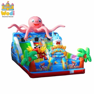 Jeux de parc d'attractions gonflables pour enfants et adultes, certifiés CE, OEM disponible, directement de l'usine, souffleur inclus, résistant aux UV - Product Image 5