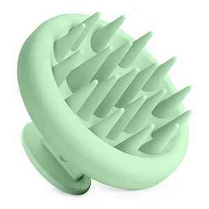 Eco-friendly Soft Silicone Shampoo <b>Brush</b> <b>Scalp</b> Care Washing Hair <b>Brush</b> Custom Logo Shampoo <b>Brush</b> Massager - Product Image 1