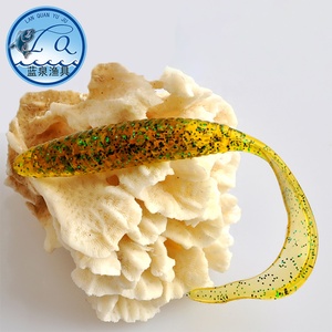 Lanquan hotsale 3G 13cm / 7.2g 15cm thời trang mới nhân tạo bán buôn Chất lượng cao mềm Worm lure đỉa - Product Image 4