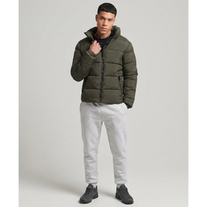 Veste matelassée en toile pour homme, la plus vendue en 2025, respirante, séchage rapide, légère, chaude, manteau d'hiver avec poches zippées, isolée pour le ski - Product Image 1