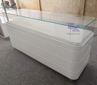 Magasin de lingerie de qualité personnalisée vitrine en verre vitrine vitrine comptoir en verre avec tiroirs