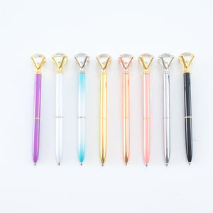 Bolígrafo de Metal de Lujo Personalizado con Diseño de Cristal y Diamante en la Parte Superior, Artículo Promocional - Product Image 5