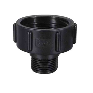 Adaptateur de vidange de réservoir d'eau en laiton S60 X 6 vers G1" pour outils de jardin, convertisseur d'eau de pluie IBC, antirouille, durable - Product Image 1
