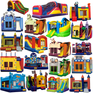 <span class=keywords><strong>Castillo</strong></span> Inflable Colorido con Tobogán, Material de PVC, <span class=keywords><strong>Alquiler</strong></span> Comercial para Fiestas al Aire Libre para Niños y <span class=keywords><strong>Adultos</strong></span> - Product Image 4