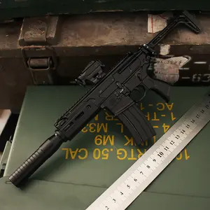 SIG MCX Sig Sauer Mpx Realistic Toy Guns Teaching Resources Metal Gun Keychain Mini Assembly Gun Model Disassembly Pendant