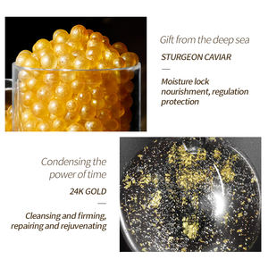 Sérum Visage Luxueux et Hydratant à l'Essence de <span class=keywords><strong>Caviar</strong></span> et Or 24K Marque Blanche 30ml - Pour une Peau Éclatante et Revitalisée - Product Image 4