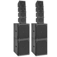 YINBOEAR - Juego de Altavoces Activos de Columna de Alta Potencia, Coaxiales de 6.5 Pulgadas, Subwoofer de 15 Pulgadas, DSP PA, 200 W/400 W/800 W, Audio de Alta Resolución, para Salones de Banquetes