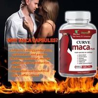 Yetişkinler İçin Curve Black Maca Plus Jelibonları Büyük Kalçalar ve Geliştirilmiş Kemik Yoğunluğu - Erkekler ve Kadınlar İçin Canlılığı Artırıcı Popo Büyütücü