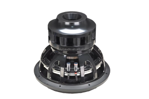 Subwoofers N40H NEO de 12 et 15 pouces, 4000WRMS, bobine de 4 pouces, fil rond en aluminium, 33FS, pour installation sous le siège, SPL, basses profondes, voiture, moto, etc. - Product Image 3