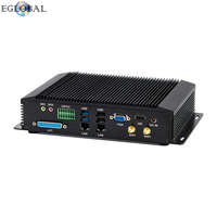 Computadora Industrial sin Ventilador EGLOBAL, Intel I5-4200U, DDR3L, MSATA SSD, VGA HD, 8 Puertos USB, 6 Puertos COM, GPIO, 2 Puertos RJ45, 2.5G, Audio LAN, Mini PC Linux