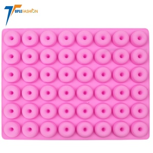 Moules à bonbons transparents antiadhésifs en silicone, qualité alimentaire sans bpa, à fondant, <span class=keywords><strong>avec</strong></span> compte-gouttes pour la gelée, la gel, le chocolat, la glace et le savon - Product Image 5
