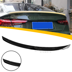 Aileron arrière en plastique ABS à l'aspect carbone, taux de rachat élevé, pour <span class=keywords><strong>Audi</strong></span> <span class=keywords><strong>A5</strong></span> Sportback <span class=keywords><strong>Coupé</strong></span> B9 4 portes 2017+ - Product Image 1