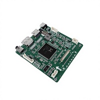 Carte de commande LCD Jozitech ZY-R75AN01 V2.1 4K UHD avec puce Realtek RTD2775YT, couleur 24 bits, entrée DC 12-24V, sorties DP/EDP/VBO