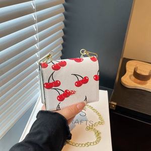 <span class=keywords><strong>Portafoglio</strong></span> di Design Trendy 2026, Popolare Portamonete, Borsa a Tracolla Mini con Catena di Marca di Lusso per Donne - Product Image 3