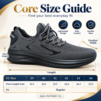 Chaussures de course en maille grise anthracite respirantes à lacets avec semelle amortissante pour hommes et femmes, chaussures décontractées