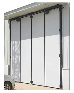 2025 mới nặng thép cách nhiệt hai Bảng điều khiển cửa trượt hoàn thành kho nhà để xe cho người đi bộ cổng - Product Image 6