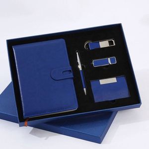 Set de Regalo Ejecutivo: Cuaderno Personalizado, Bolígrafo, Tarjetero, Llavero y Memoria USB - Regalos Corporativos Perfectos - Product Image 1