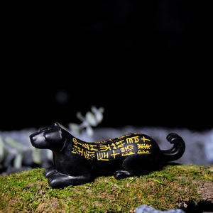 Yangling Kaplan Tılsımı Antik Çin Mührü Model Pirinç El Yapımı İki Parçalı Ayrılabilir Lüks Kişiselleştirilmiş Hediye - Product Image 1