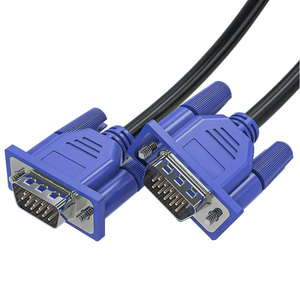 High Quality <strong>VGA</strong> Cable 1080p Male <strong>to</strong> Male Hot Sale 15 Pin 3+2 <strong>Vga</strong> Connector Cable HD Video Cable For Computer Projector - Product Image 1