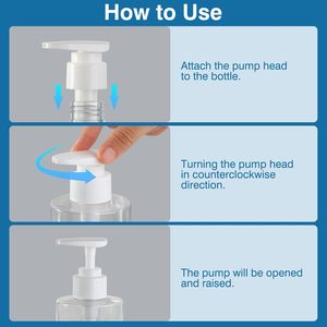 250ML Clear PET Lotion <b>Bottle</b> with <b>Pump</b> Cylinder Shampoo <b>Bottle</b> Lotion <b>Dispenser</b> <b>Bottle</b> - Product Image 2