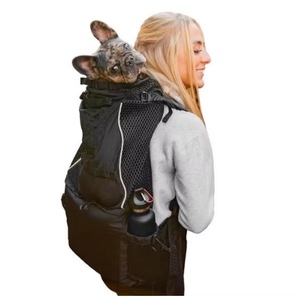 Sac de transport pour chien, sac à dos pour chien, échantillon gratuit, pour la plupart des tailles de chiens, orientable vers l'avant, réglable - Product Image 1
