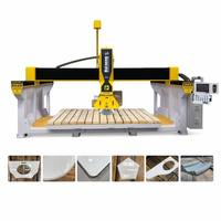 Machine de fraisage et de découpe de pierre à 5 axes Anyth, scie à pont CNC pour les fournisseurs de marbre et de granit