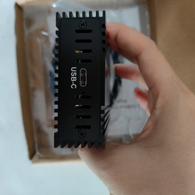 DTB3F21 USB4 Thunderbolt Dual 10G SFP+ Fiber Network Adapter