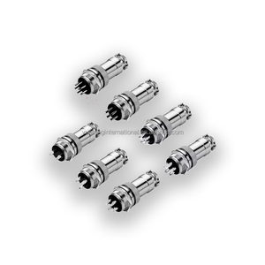 CE ROHS ขั้วต่อแผงลวดด่วนสำหรับ GX20การบินวงกลม GX20ตัวผู้ตัวเมีย2 3 4 5 6 7 8 9 10 12Pin ปลั๊กอะแดปเตอร์แบบก้น - Product Image 1