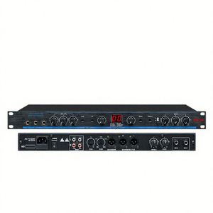 GAX-100 <span class=keywords><strong>DSP</strong></span> Professional Power Karaoke, Preamp dirancang dengan 99 efek gema Digital Loudspeaker penyesuaian tanpa kebisingan - Product Image 1