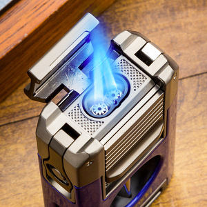 <span class=keywords><strong>Multi</strong></span>-funzionale con apriscatole a V supporto doppio getto dritto accendisigari - Product Image 2