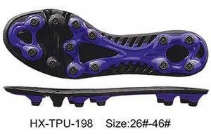 HT-9K0079 Suela TPR Internacional para Hombre para Zapatos de Fútbol - Ligera, Antideslizante, Duradera y Resistente al Agua - Product Image 5
