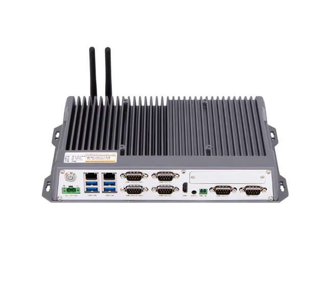 Dual LAN Mini PC with 2 Ethernet 8 USB 6 COM RS232 RS485 Core I5/I7/I9 Wifi 4G Industrial X86 Embedded Computer for 4G Sim Card