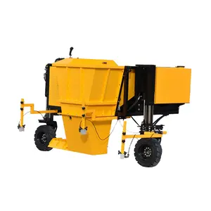 Automatic Concrete Curb And Gutter Machine For Highway Blocks