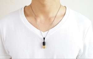 Nueva moda de los hombres es Punk abrir la cápsula de botella de Perfume botella de píldora Cruz colgantes Acero inoxidable cadena para el regalo de las mujeres - Product Image 6